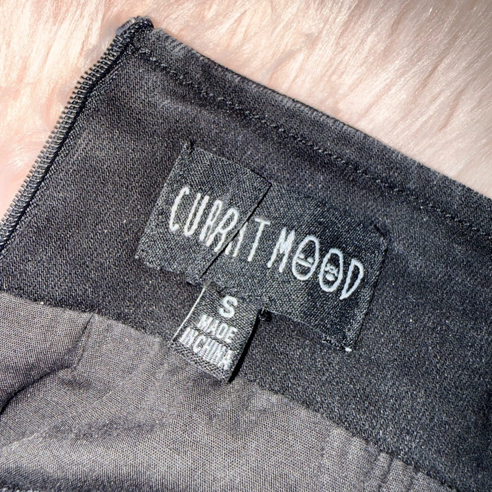 Dolls Kill Studded Black Denim Skirt - Picture 4 of 6